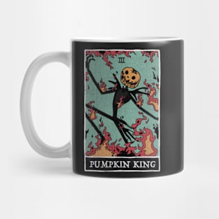 Jack 3 The Nightmare Before Christmas Jack Skellington Pumpkin King Tarot Halloween Shirt, Christmas Party Matching Shirt Mug